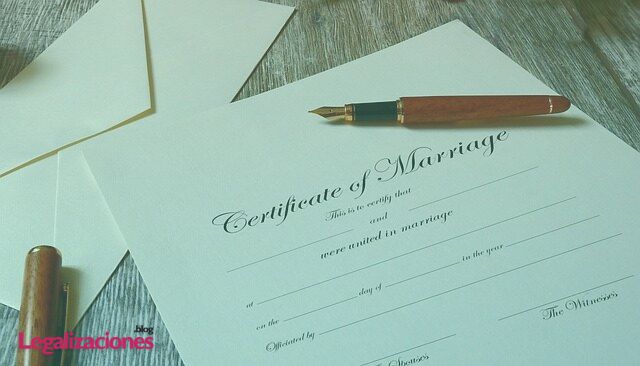 Certificados de matrimonio - Madrid