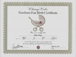 Certificados de nacimiento en el Registro Civil